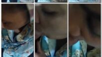 فضيحة سكس سودانيه محجبه تمص زب مديرها وتشرب لبنه